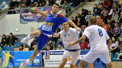 Handbal masculin:** România, înfrângere în meciul amical de handbal cu Germania