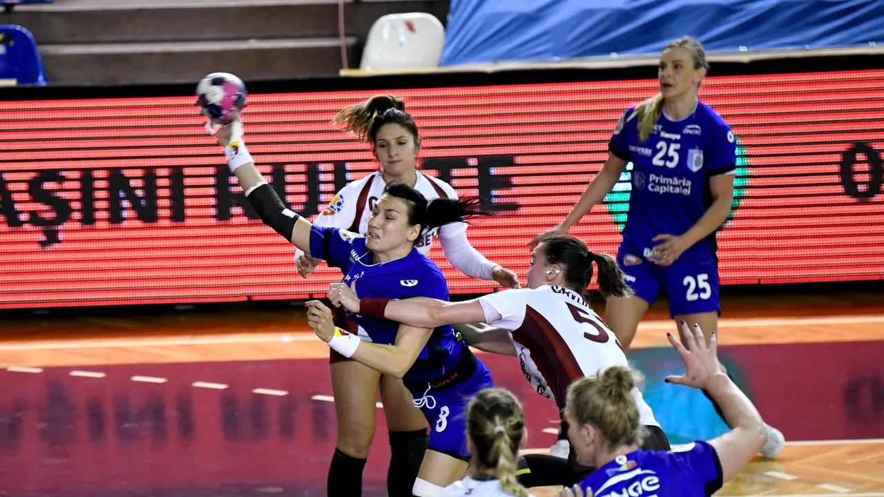 Derby din prima etapă la handbal feminin: Rapid - CSM București se joacă pe 25 august! Care este programul turului din Liga Florilor