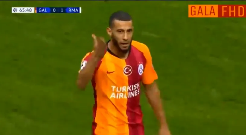 Turcii din tribună, scoși din minți de propriul jucător. Ce a putut face Younes Belhanda: 