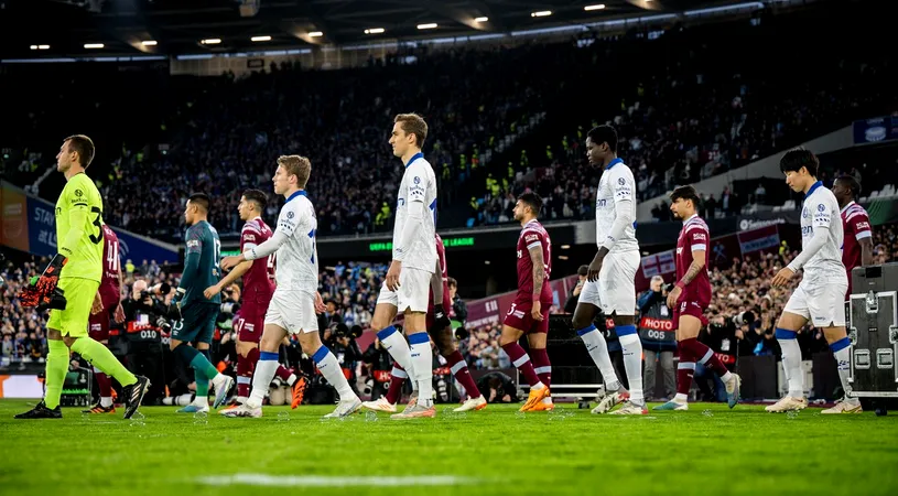 Fiorentina - FC Basel 1-2 și West Ham - AZ Alkmaar 2-1, în semifinalele UEFA Conference League. Elvețienii produc șocul serii în Italia