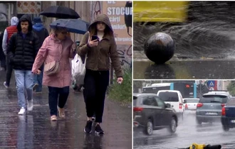 Ciclonul islandez a ajuns în România. Sunt anunţate ploi, furtuni şi temperaturi cu până la 15 grade mai mici