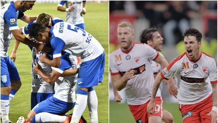 CSU Craiova și Dinamo sunt pe locurile 1 și 3 în topul celor mai mari cote ale echipelor care joacă azi acasă în preliminariile Europa League. O veste bună și una proastă pentru cele două