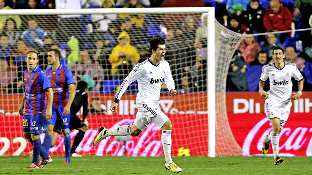 Revanșă pentru Morata. Vârful e al 7-lea fost jucător al Realului care marchează în poarta grupării din Madrid în Liga Campionilor