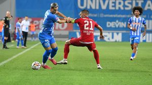 Gloria Buzău - Universitatea Craiova 0-2 în etapa 21 din Superliga. Oltenii urcă pe locul 2!