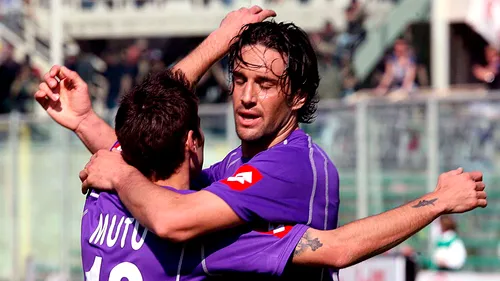 Mutu a postat un film pe Twitter cu cele 69 de goluri pe care le-a marcat pentru Fiorentina