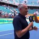 Cum a reacționat Bianca Andreescu după ce reporterul de la Miami i-a greșit numele: „Monica!?” Sportiva a stârnit hohote de râs în tribune la finalul meciului din turul al treilea | VIDEO