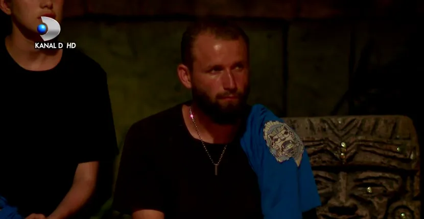 Alin, al doilea concurent din echipa Războinicilor propus pentru eliminare la ”Survivor România”. ”A fost o strategie”