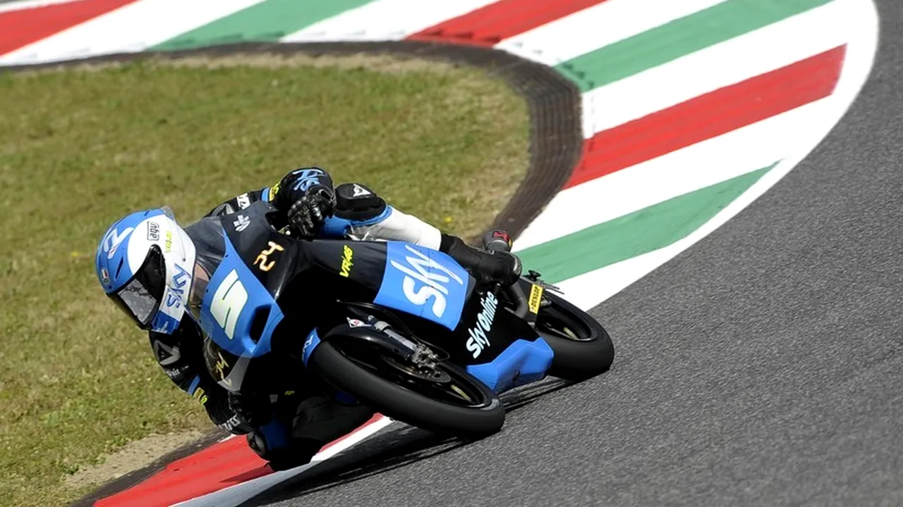 Italianul Romano Fenati a câștigat Marele Premiul al Italiei la Moto3