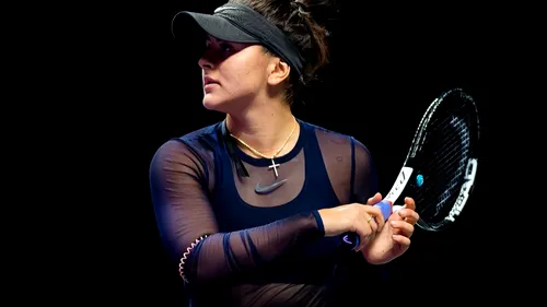 Bianca Andreescu s-a retras după primul set al duelului cu Pliskova de la Turneul Campioanelor. 