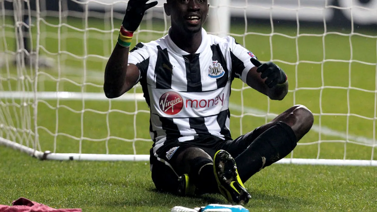 Papiss Cisse, reprimit la Newcastle după ce BBC i-a demonstrat ipocrizia