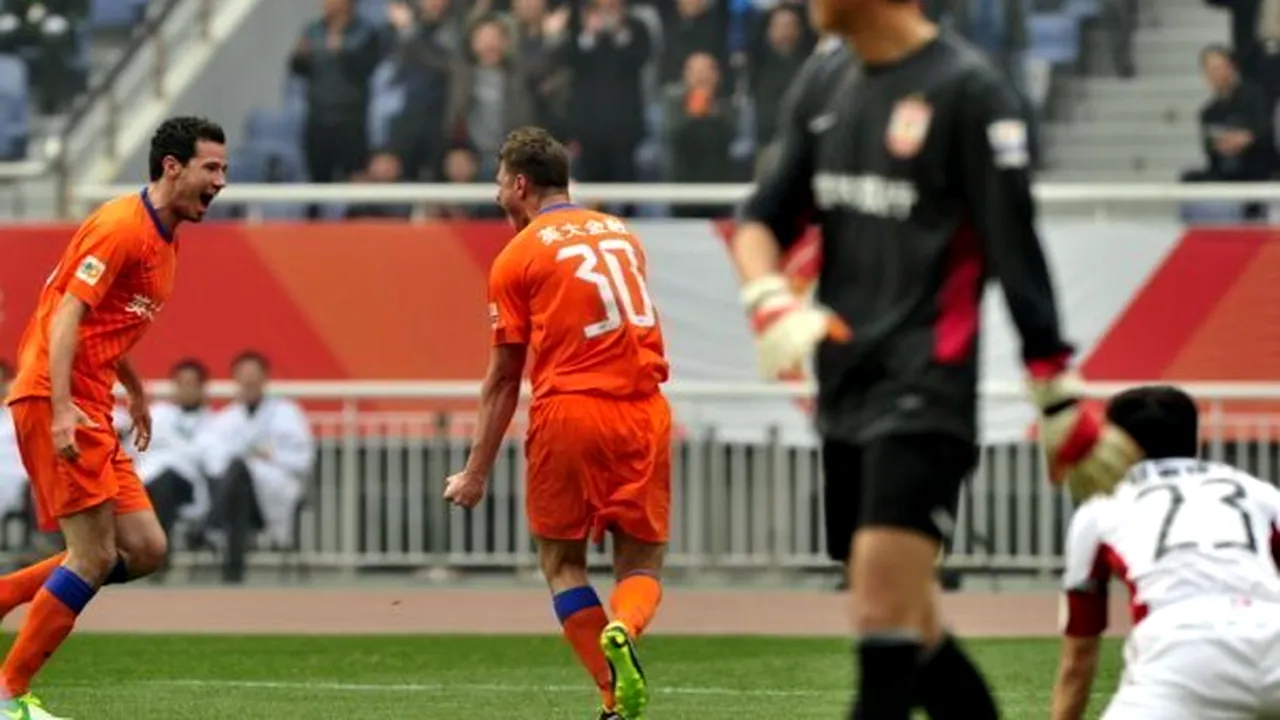 Marius Niculae a înscris un gol** pentru Shandong Luneng, în etapa a V-a din China