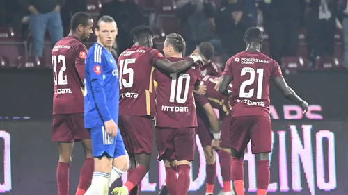 CFR Cluj - FC U Craiova 3-1, în etapa a 17-a din Superliga. Victorie meritată pentru campioana României, care revine pe podium