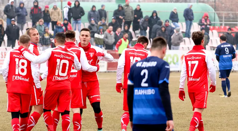UTA a trecut cu scor de neprezentare de Dinamo Pancevo.** Roșu, după repetiția finală: 