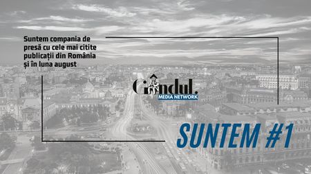 OFICIAL. Grupul Gândul, compania de presă cu cele mai citite publicații din România și în luna august