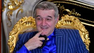 Potop de euro s-a abătut asupra lui Gigi Becali. Câți bani ia din sold-out-ul FCSB - Lyon