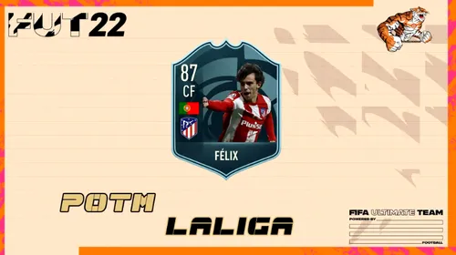 Player Of The Month Joao Felix în FIFA 22! Cerințe SBC + recenzia cardului