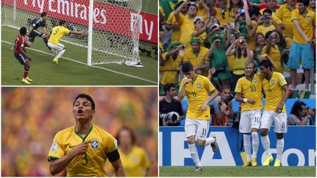 Ultima dată când s-a întâmplat asta, "Selecao" a fost campioană. FOTO | Thiago Silva, primul căpitan al Braziliei care marchează la CM, după Rai