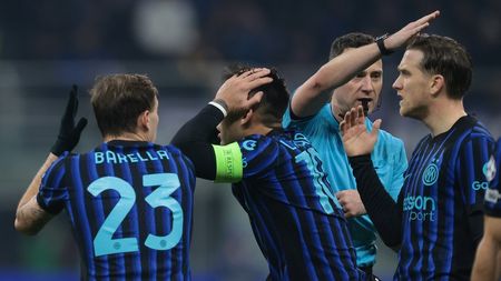 Fotbalistul lui Chivu a „explodat”, în direct, la interviu, după Inter – Liverpool: „Ăla nu e niciodată penalty!”