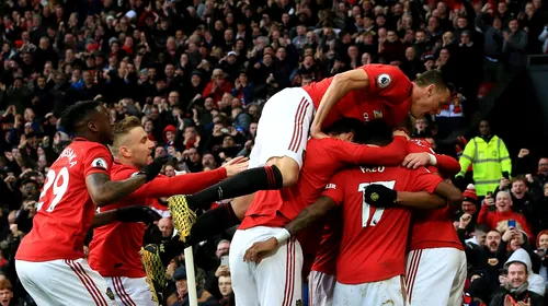 United, victorie în fața lui City în derby-ul orașului Manchester! Martial și McTominay au decisivi | VIDEO