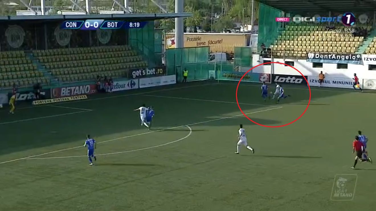 VIDEO | Ce execuție! A prins o "torpilă" din marginea careului! Partida dintre Concordia și FC Botoșani a început perfect pentru ilfoveni