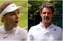 Ce a strigat Simona Halep către loja ei la Wimbledon și cum au reacționat Patrick Mouratoglou și preparatorul fizic: „Sus!” VIDEO