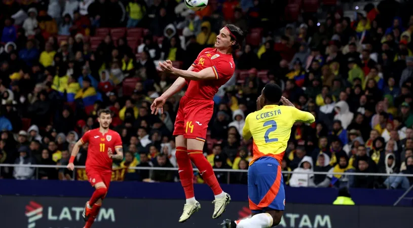 Toate notele pe care fotbaliștii lui Edi Iordănescu le-au primit după România - Columbia 2-3! Gică Hagi, ai „pile” și la Sofascore? Ce calificativ a primit Ianis Hagi