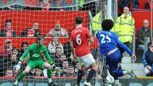 Aproape campioni! United se detașează la 12 puncte de City: Man. Utd - Everton 2-0! Rezultatele etapei 26