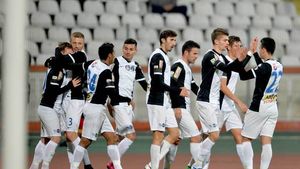 Victorie dramatică pentru Hagi | FC Voluntari - Viitorul 2-3. Ganea a reușit o "dublă" și a adus trei puncte mari pentru echipa sa. Constănțenii iernează pe locul secund