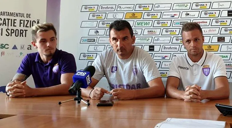 ASU Politehnica vrea să lege victorii la partida cu Daco-Getica:** 