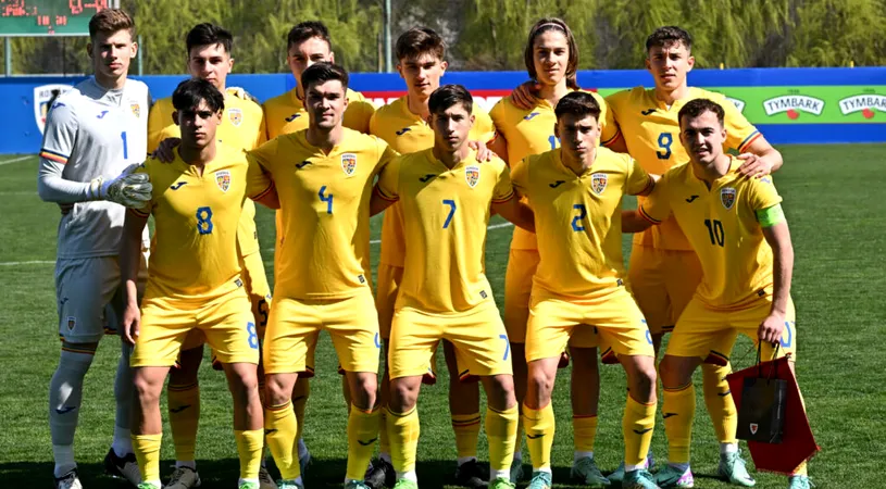Naționala României sub 17 ani a pierdut primul meci de la Turul de Elită, contra Țara Galilor U17. Pe teren s-au aflat un jucător din Liga 2 și unul Liga 3