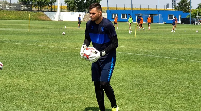 OFICIAL | ”U” Cluj și-a pierdut portarul titular din ultimele două sezoane. Cosmin Dur Bozoancă va primi o șansă la Viitorul