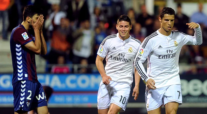 Cristiano Ronaldo a stabilit două recorduri, Real a devenit cel mai ofensiv club din Europa după victoria cu Eibar