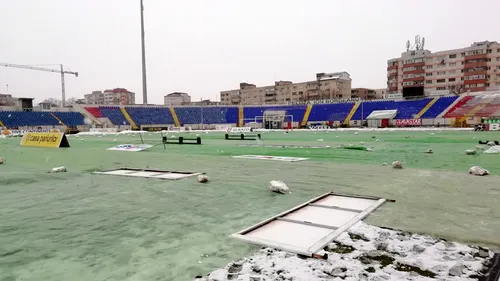 În Moldova se anunță ninsori, la Botoșani s-au luat măsuri speciale înainte de meciul cu FCSB. Ciobotariu laudă decizia organizatorilor | VIDEO