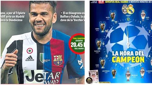 Rivalitatea Real – Barcelona nu are limite. FOTO | Cum arată primele pagini ale ziarelor Sport și Mundo Deportivo. Finala Champions League a împărțit Spania