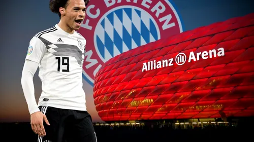 ULTIMA ORĂ | Leroy Sane a semnat cu Bayern Munchen! „Vreau noi provocări”. Obiectivul suprem al internaționalului german
