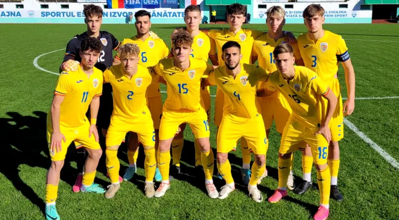 Remiză între România U18 și Italia U18 în al doilea meci amical disputat la Chiajna. Trei dintre jucătorii convocați de la cluburi cu echipa de seniori în Liga 2 au fost integraliști