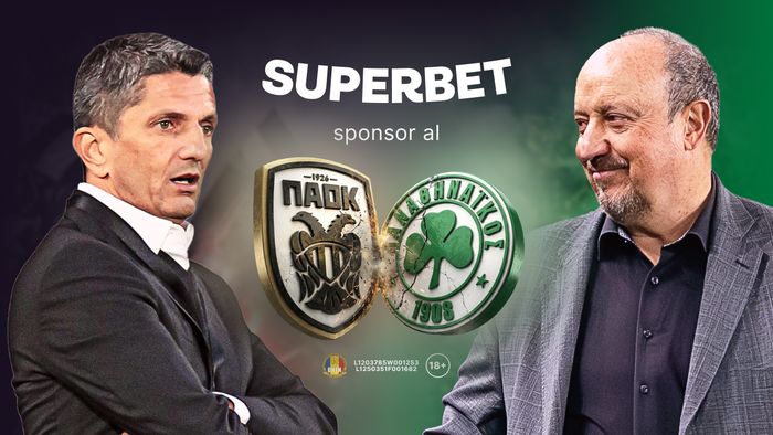 ADVERTORIAL. Superbet, sponsor principal al lui PAOK Salonic și Panathinaikos Atena