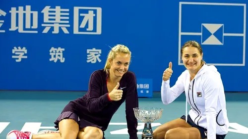 De neoprit: Niculescu, la al doilea titlu în 2014! Monica și partenera ei au revenit ireal în super tie-break și au cucerit un nou trofeu