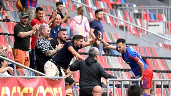 Dean Beța a văzut de la stadion prima victorie a Stelei în Liga 2. Absent de mai bine de un an de pe teren, e nerăbdător să revină: ”Vreau să fiu lângă echipă”