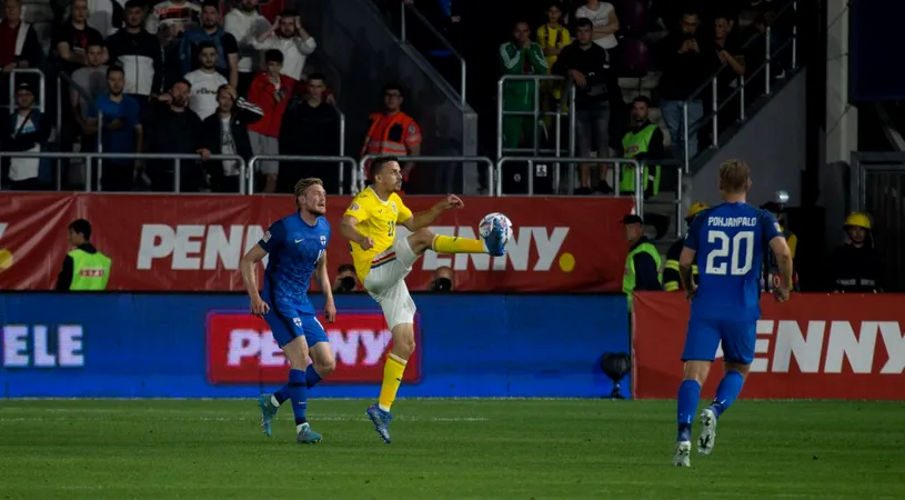 Ce le-a spus colegilor Nicușor Bancu, unicul marcator al meciului România - Finlanda, înaintea partidei: „Am simțit asta”
