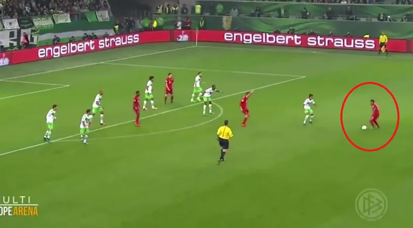 Gol fabulos marcat de Douglas Costa în Wolfsburg - Bayern 1-3! VIDEO O nouă demonstrație de forță pentru bavarezi