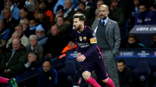 Ce alege Messi: „Pep Guardiola va mula întreaga echipă a lui Manchester City în jurul lui Leo!”