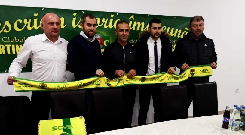 Renaște FC Vaslui!** Marca fostului club al lui Adrian Porumboiu a fost preluată de Sporting Vaslui și ASS FC Vaslui. 