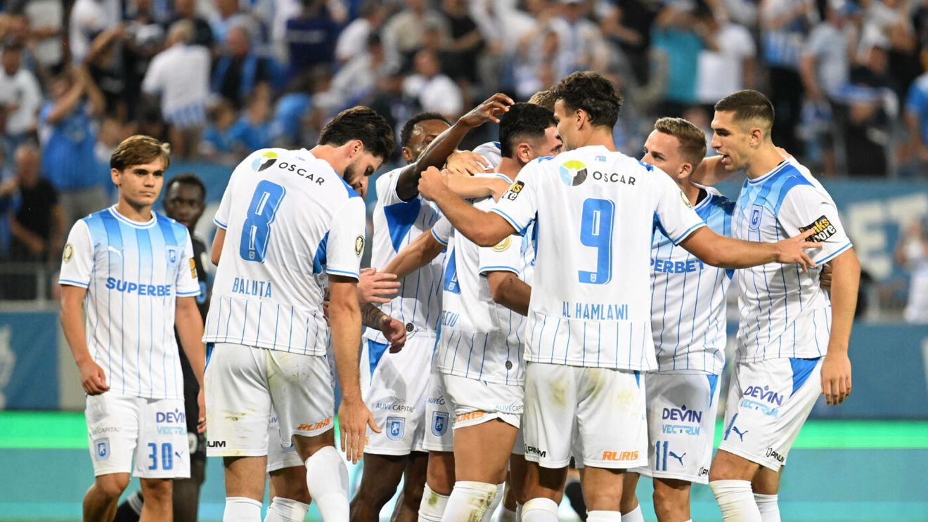 Universitatea Craiova – U Cluj 4-0, în etapa 8 din Superliga. Oltenii s-au impus fără drept de apel în fața elevilor lui Cristiano Bergodi!