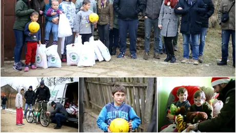 EMOȚIONANT | Acțiunea de Crăciun Druckeria a făcut peste 100 de copii mai fericiți.** Suporterii timișoreni au împărțit cadouri pentru al șaptea an consecutiv
