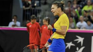 Simona Halep și prima reacție după victoria importantă cu Karolina Pliskova: "Nu e ușor să fiu ofensivă, e greu să intru și eu în minge și să dau tare"