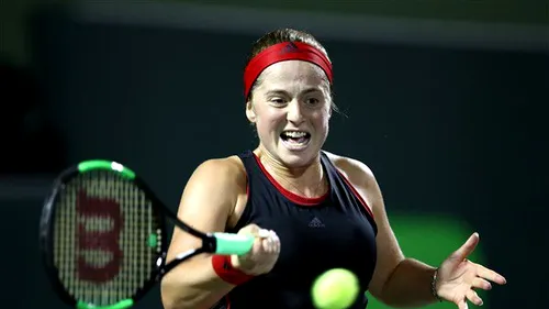 Ostapenko s-a comportat ca...Ostapenko. VIDEO | Gest urât al letonei, după ce a fost eliminată de la Montreal