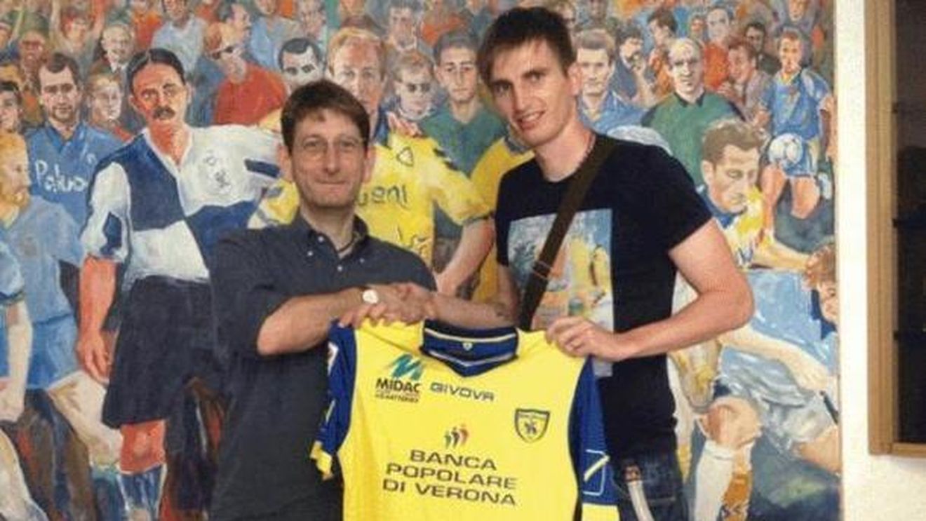 Paul Papp a marcat primul său gol pentru Chievo într-un meci de pregătire