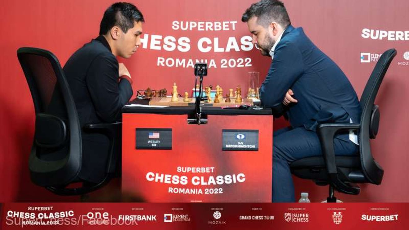 S-au încheiat și meciurile de duminică! Americanul Wesley So este lider la Superbet Chess Classic Romania 2022