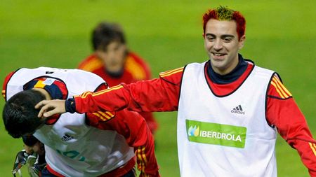 Catalanul Xavi: "Dacă luăm CM, îmi vopsesc părul în culorile Spaniei"